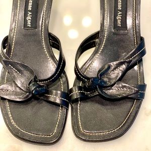 Etienne Aigner Leather Sandal 8M